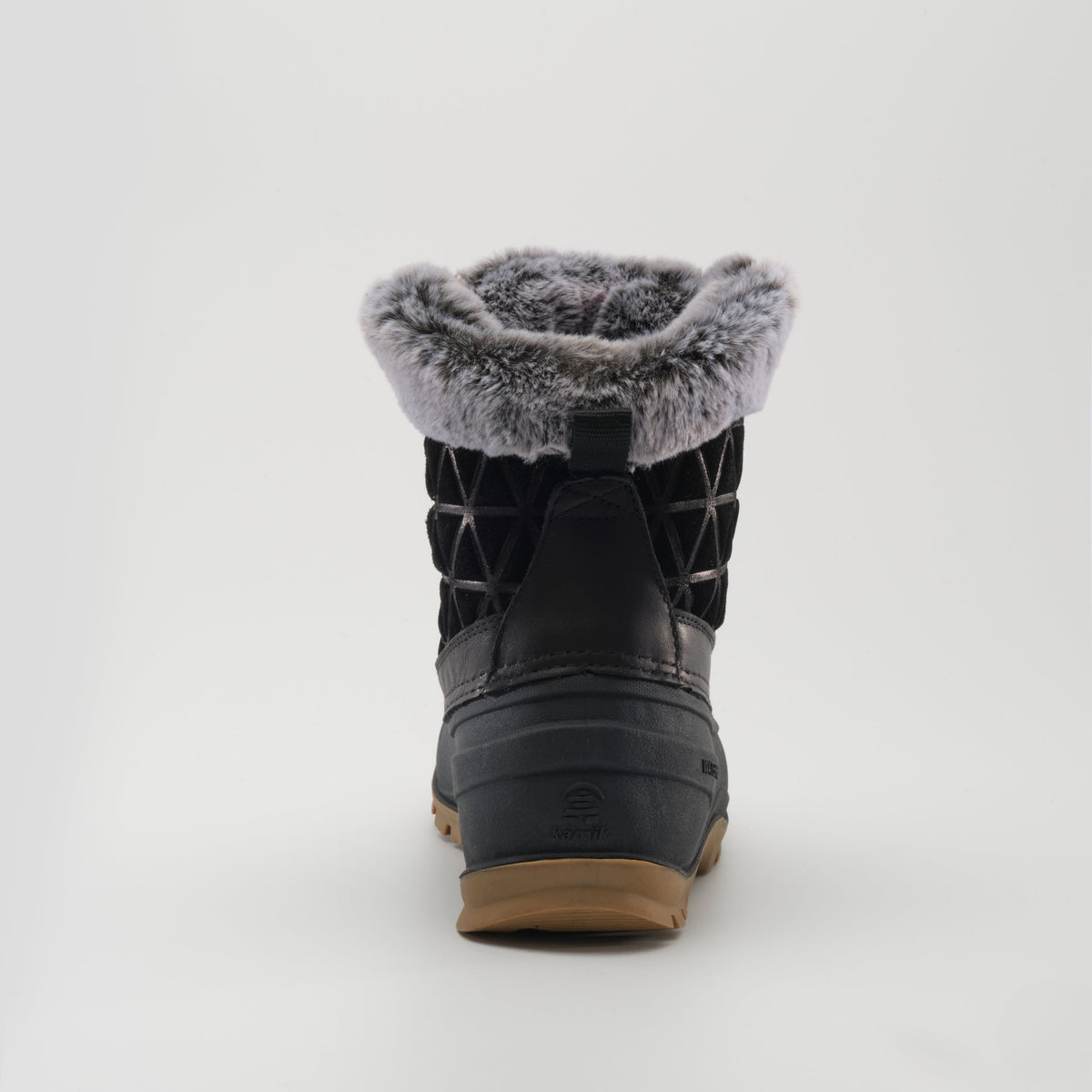 Black : Snovalley 7 Women's Winter Boots - Back View