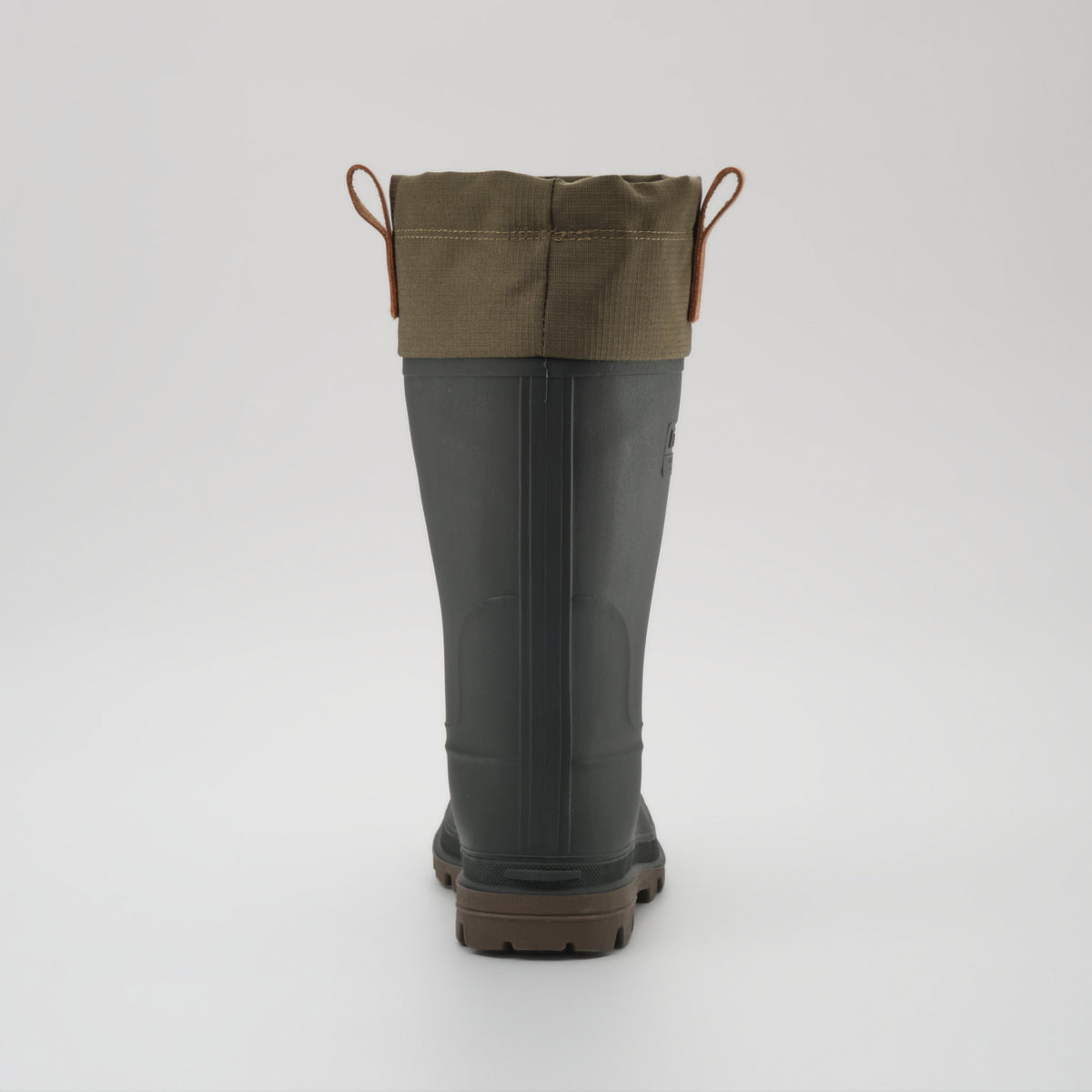 Khaki-Brown : Tundra Men's Winter Boots - Back View