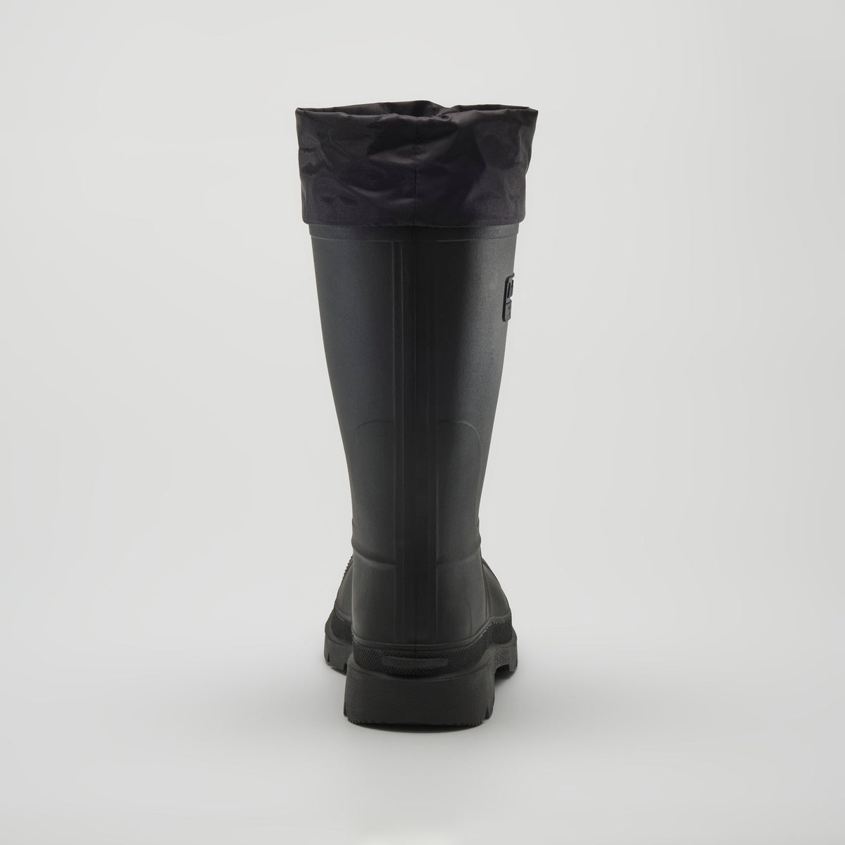 Black : Work Horse Women's Work Boots - Back View