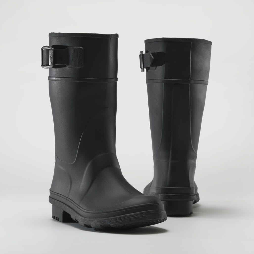 BLACK : RAINDROPS Front View