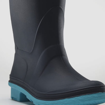 NAVY/TEAL : RAINDROPS Sole View