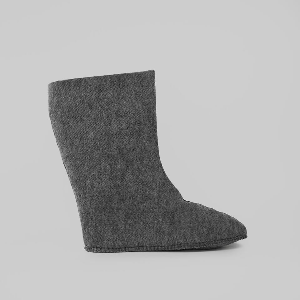 GRAY : Kids Replacement Liner 6mm Thermal Guard for Tundra Jr. Boots Sole View