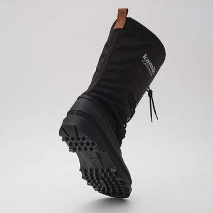 Black : Canuck Men's Winter Boots - Outsole View