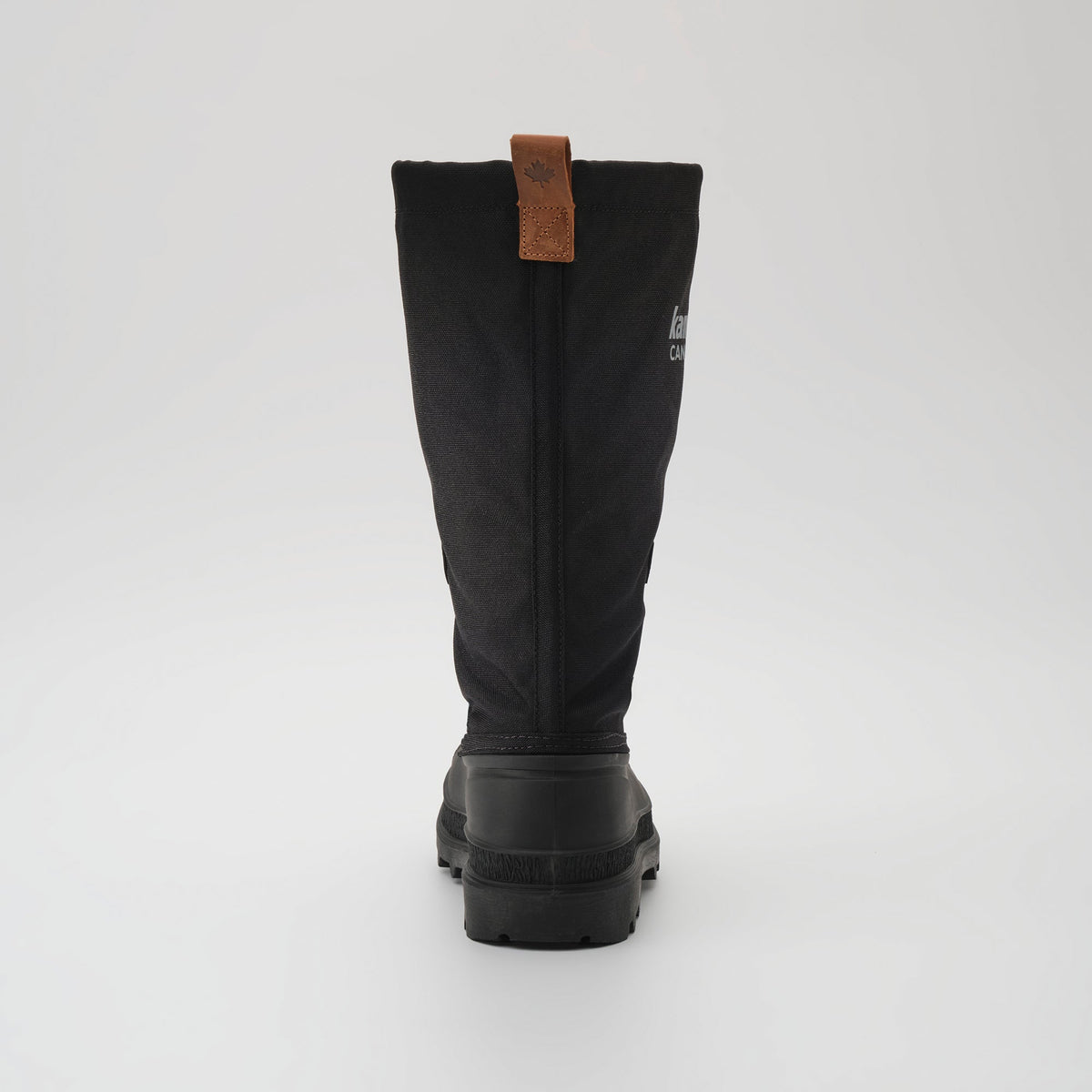 Black : Canuck Men's Winter Boots - Back View
