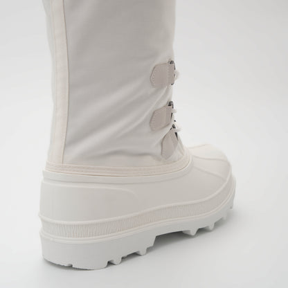 White : Canuck Men's Winter Boots - Three-Quarter Back View