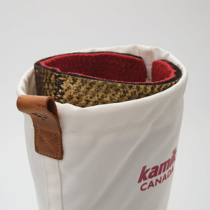 White : Canuck Men's Winter Boots - Top View