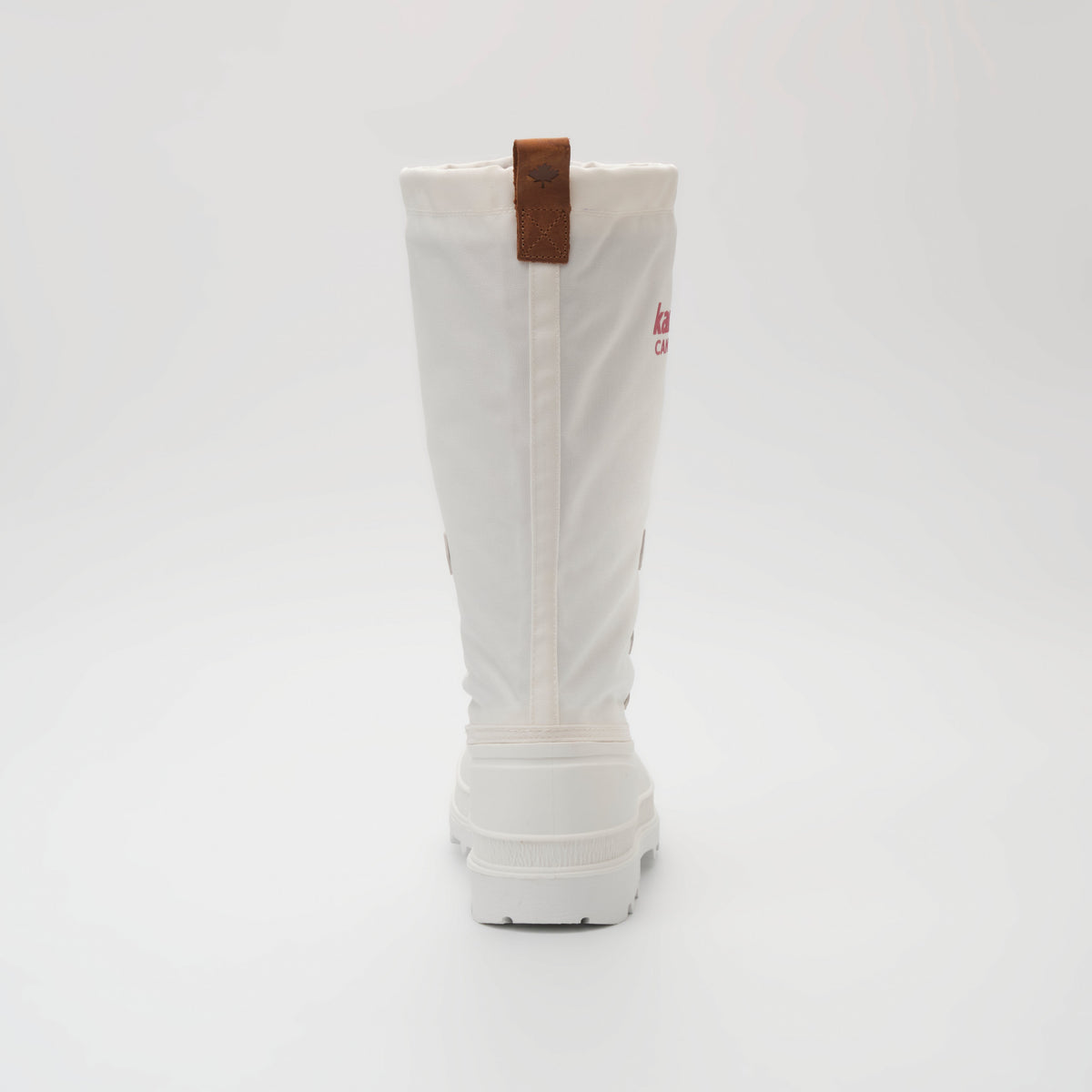 White : Canuck Men's Winter Boots - Back View