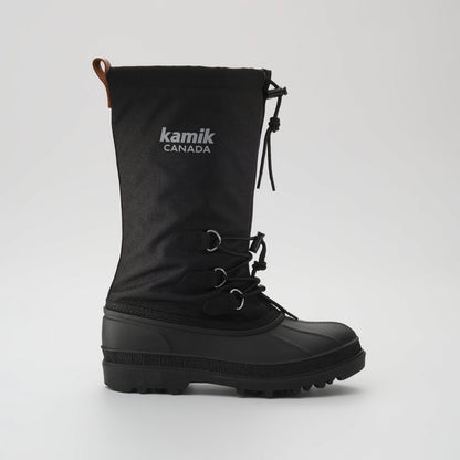 Black : Canuck Women's Winter Boots - Side View