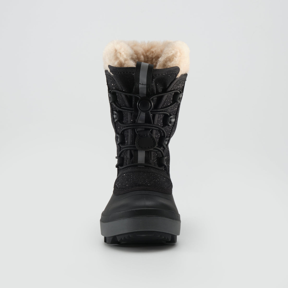 Glitter : Cascade Kids Winter Boots - Front View