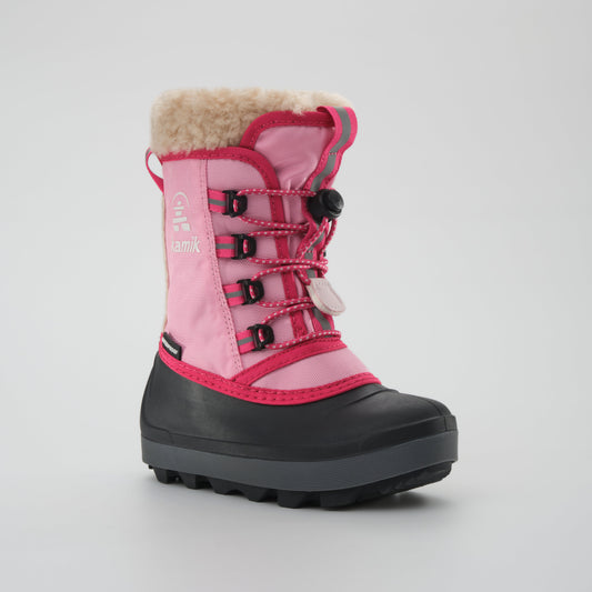 Pink : Cascade Kids Winter Boots - Main View