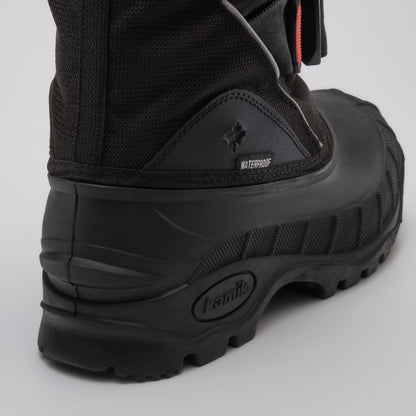 Black : Cody XT Men's Winter Boots - Three-Quarter Back View