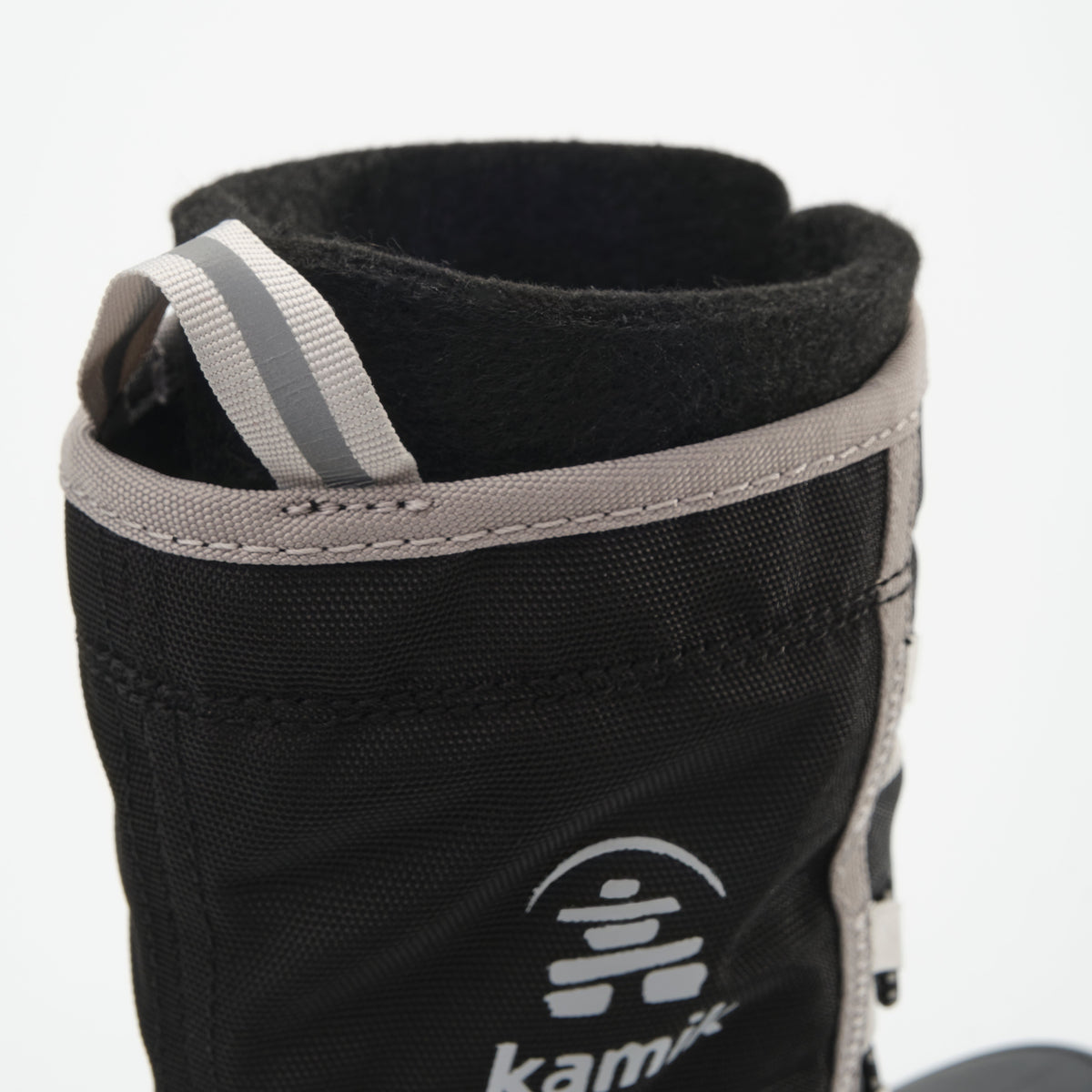 Black-Charcoal : Freezie Kids Winter Boots - Liner View
