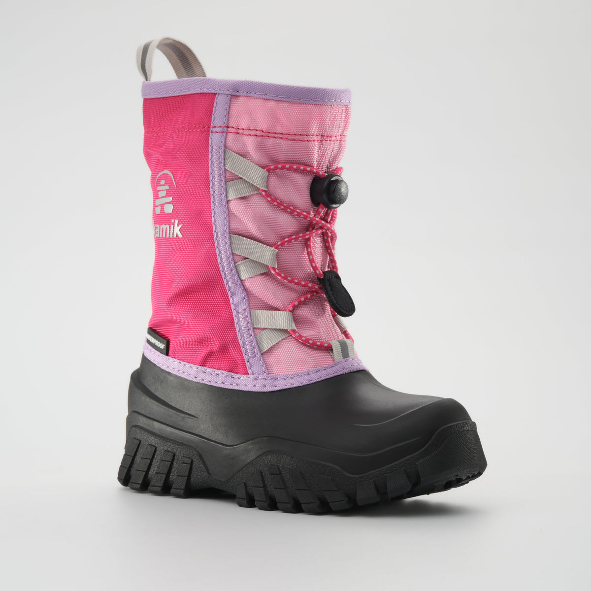 Pink : Freezie Kids Winter Boots - Main View