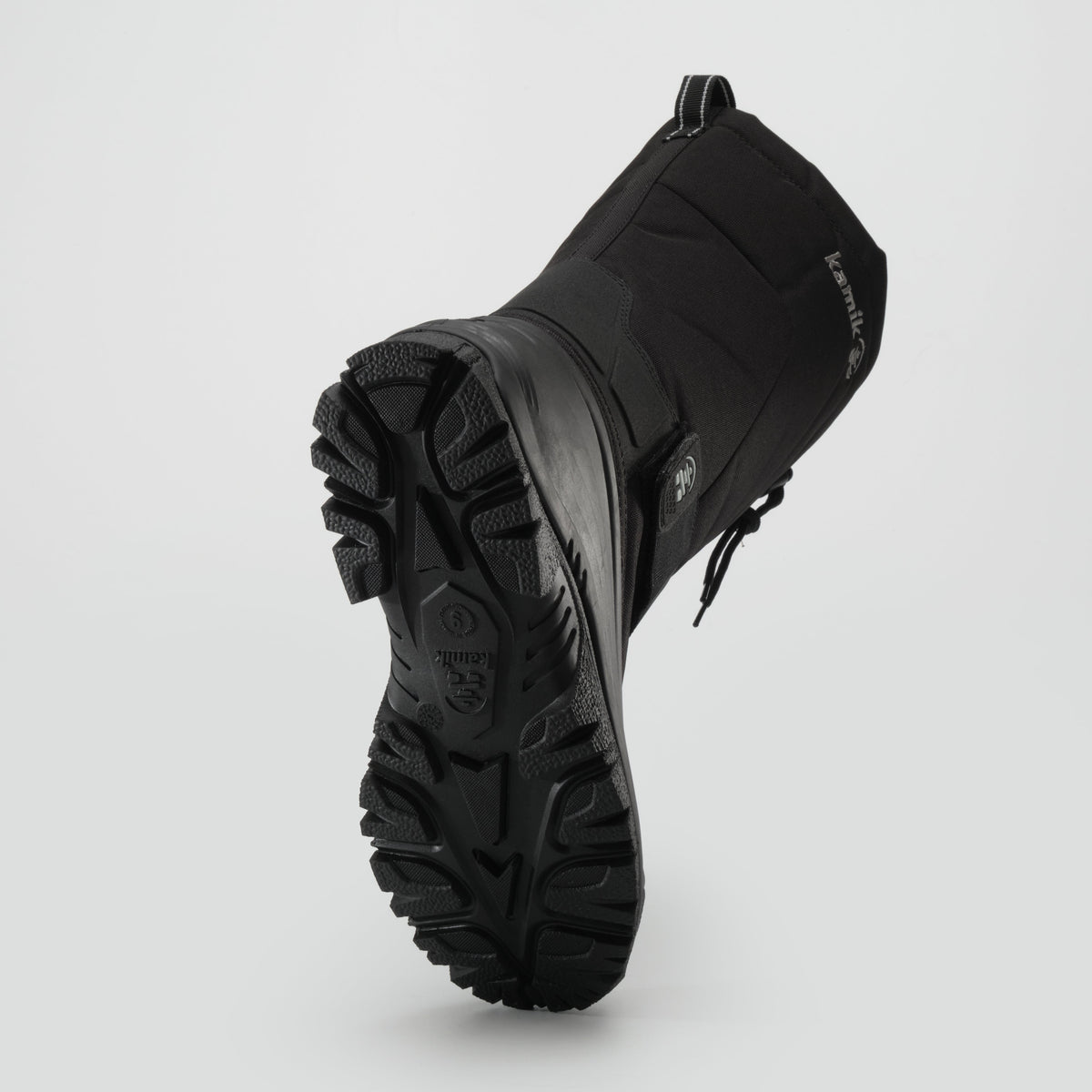 Black : Greenbay 4 Men's Winter Boots - Outsole View