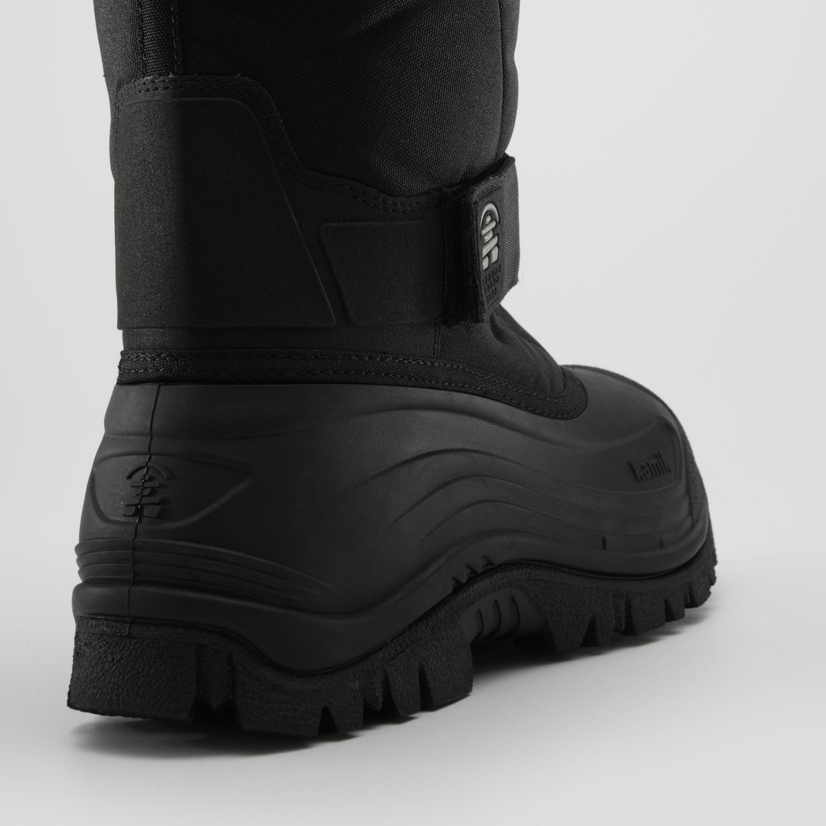 Black : Greenbay 4 Men's Winter Boots - Zoom-in Back View