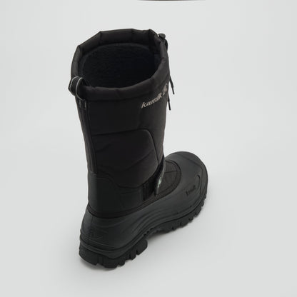 Black : Greenbay 4 Women's Winter Boots - Three-Quarter Back View