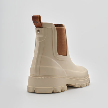 Fossil : Hailee Women's Rain Boots - Three-Quarter Back View