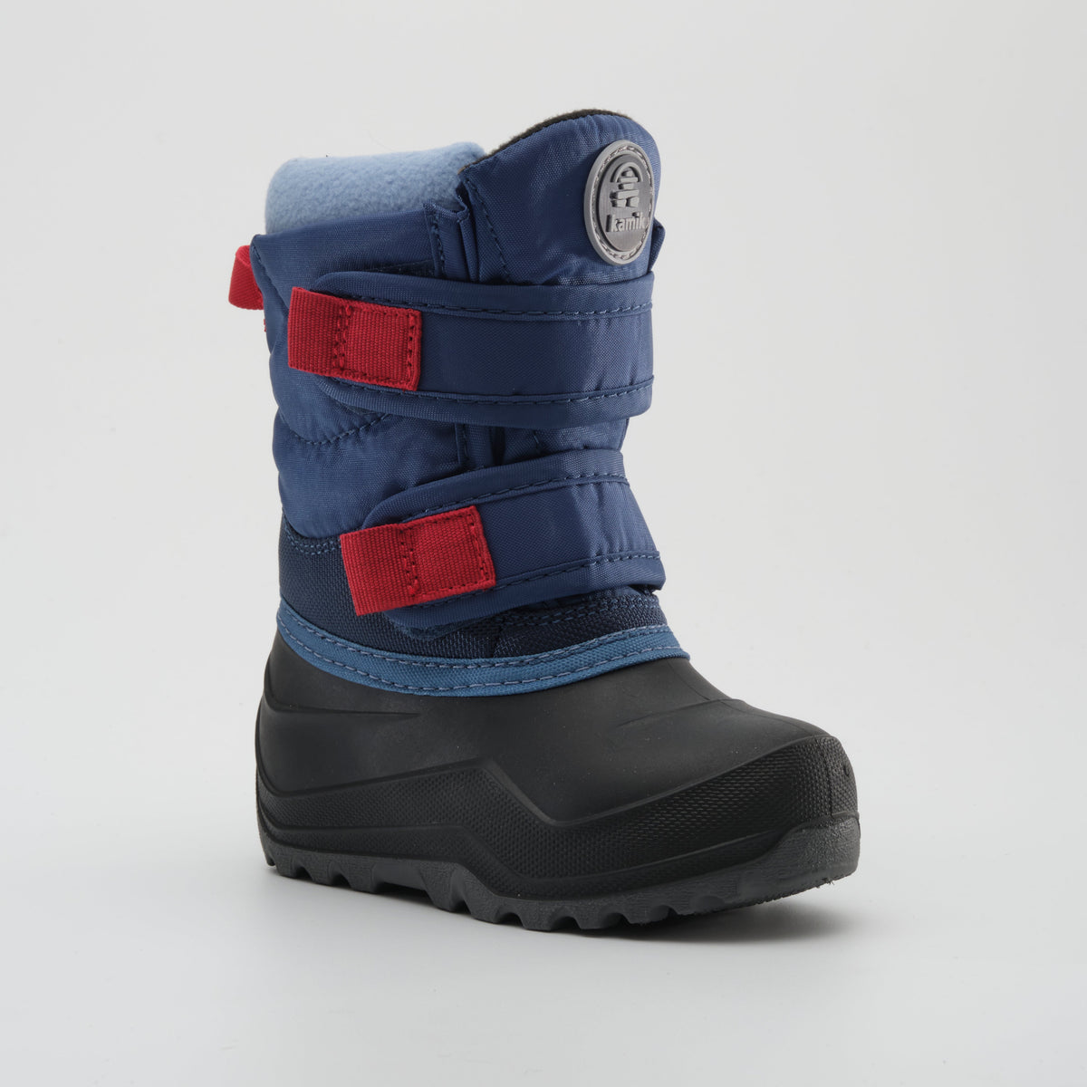 Light Navy : Hibou Toddlers Winter Boots - Main View