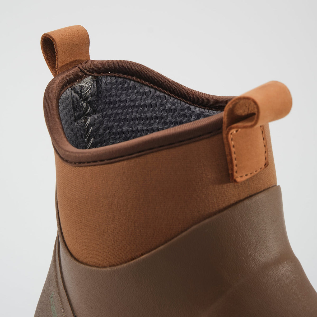 Dark Brown : Lowtide Men's Rain Boots - Top View