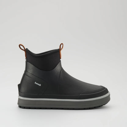 Black : Lowtide Women's Rain Boots - Side View
