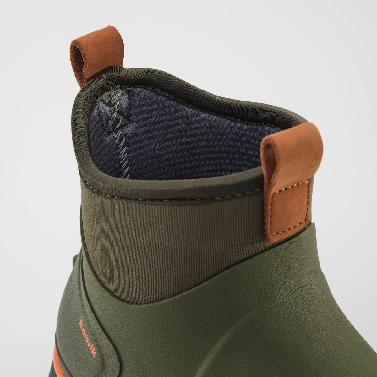Dark Olive : Lowtide Women's Rain Boots - Top View