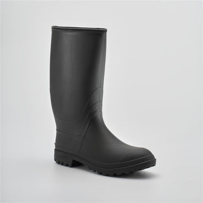 Black : Michael Men's Rain Boots - Main View