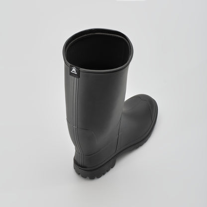 Black : Michael Men's Rain Boots - Top View