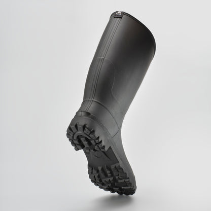 Black : Michael Men's Rain Boots - Outsole View