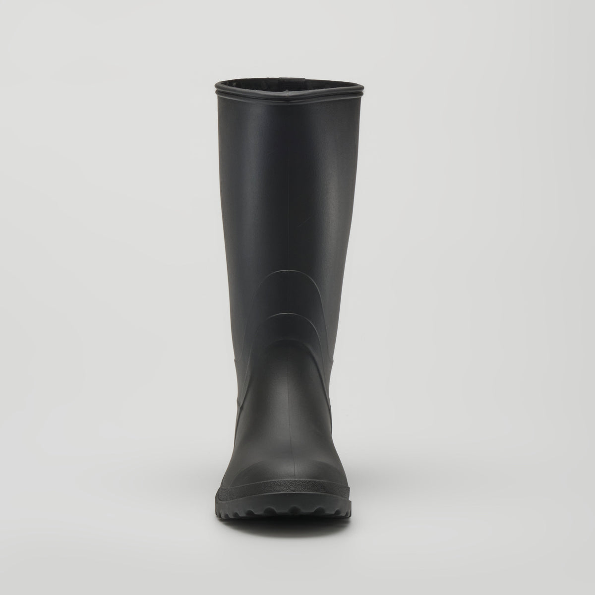 Black : Michael Men's Rain Boots - Front View