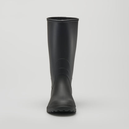 Black : Michael Men's Rain Boots - Front View