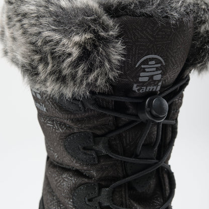 Black : Momentum 3 Women's Winter Boots - Laces View