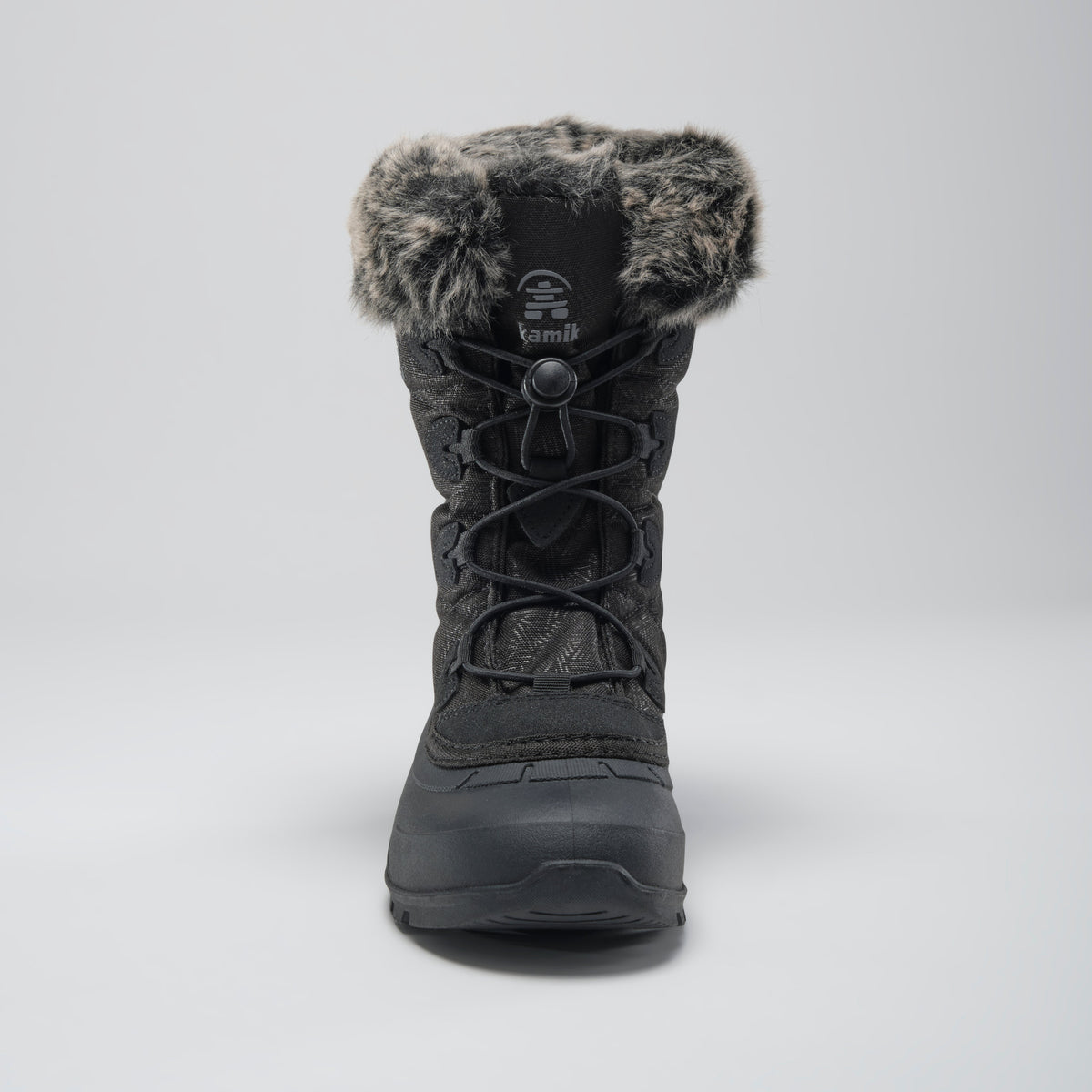 Black : Momentum 3 Women's Winter Boots - Front View