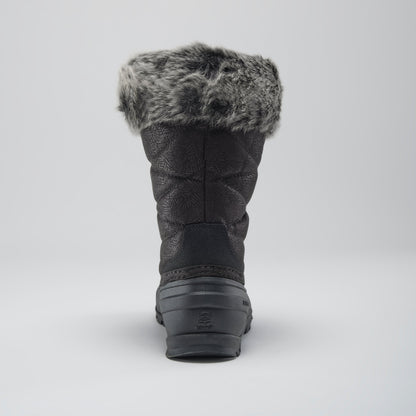 Black : Momentum 3 Women's Winter Boots - Back View