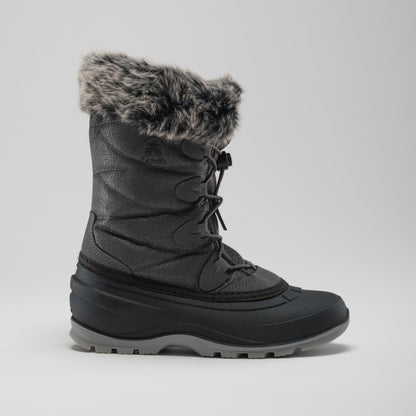 Charcoal : Momentum 3 Women's Winter Boots - Side View
