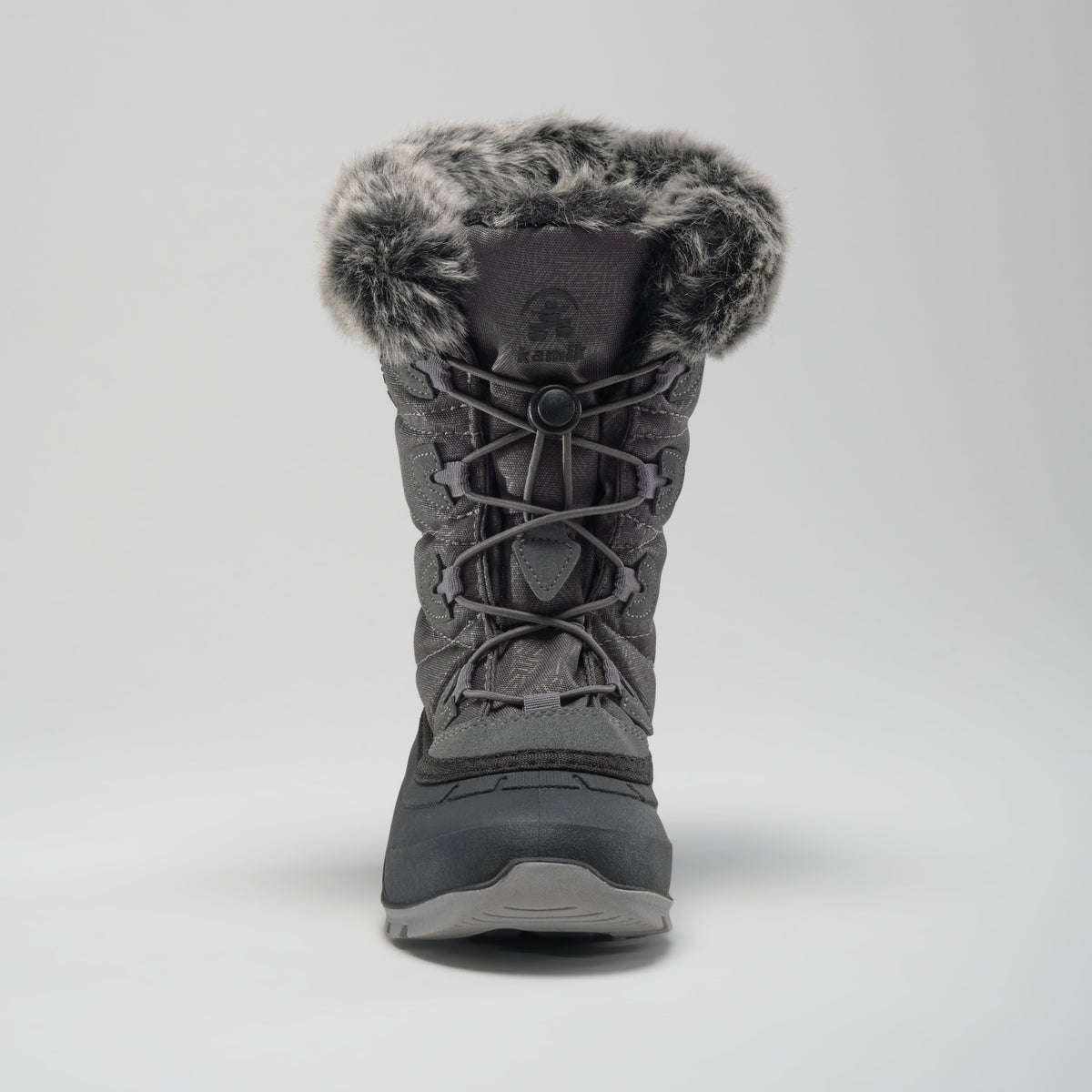 Charcoal : Momentum 3 Women's Winter Boots - Front View
