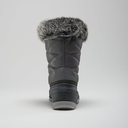 Charcoal : Momentum 3 Women's Winter Boots - Back View