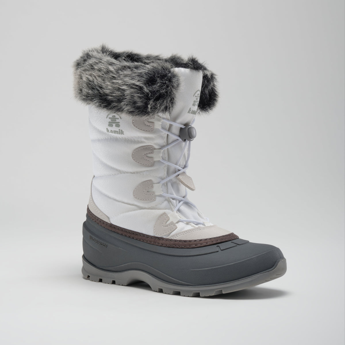 White : Momentum 3 Women's Winter Boots - Main View