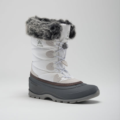 White : Momentum 3 Women's Winter Boots - Main View