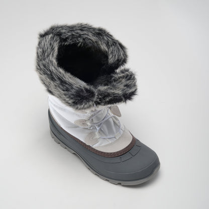 White : Momentum 3 Women's Winter Boots - Top View
