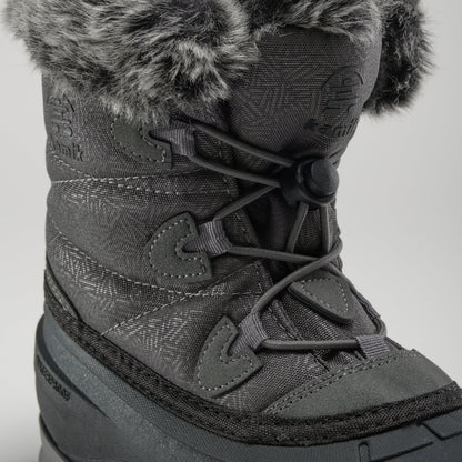 Charcoal : Momentum Low 2 Women's Winter Boots - Laces View