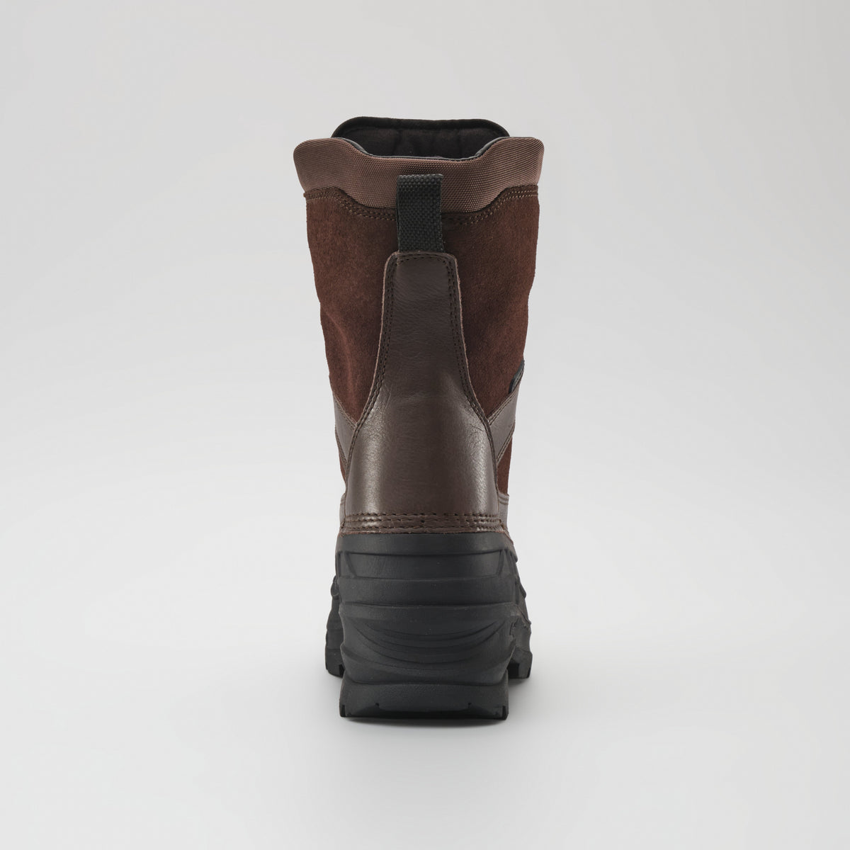 Brown : Nation Plus Men's Winter Boots - Back View