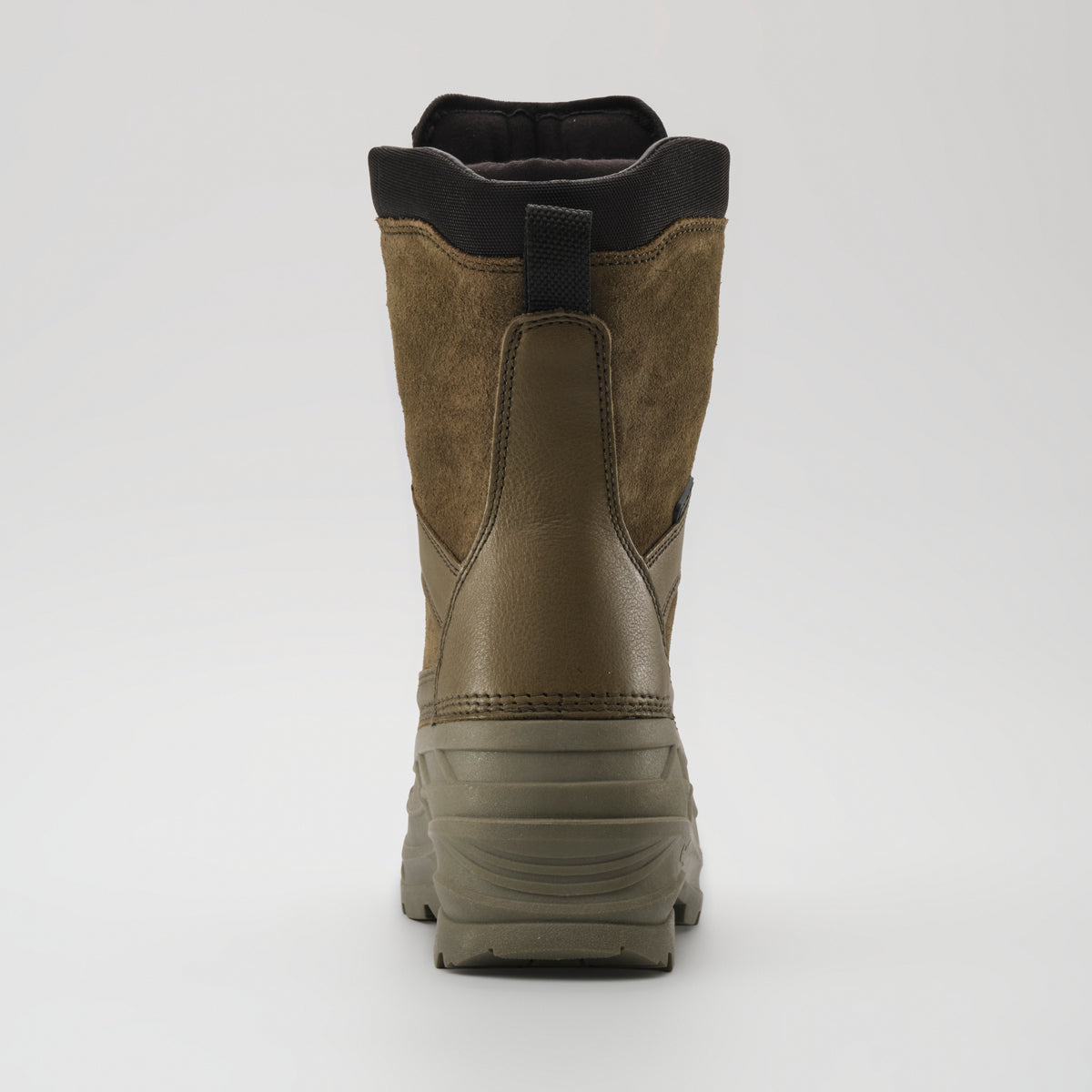 Dark Olive : Nation Plus Men's Winter Boots - Back View