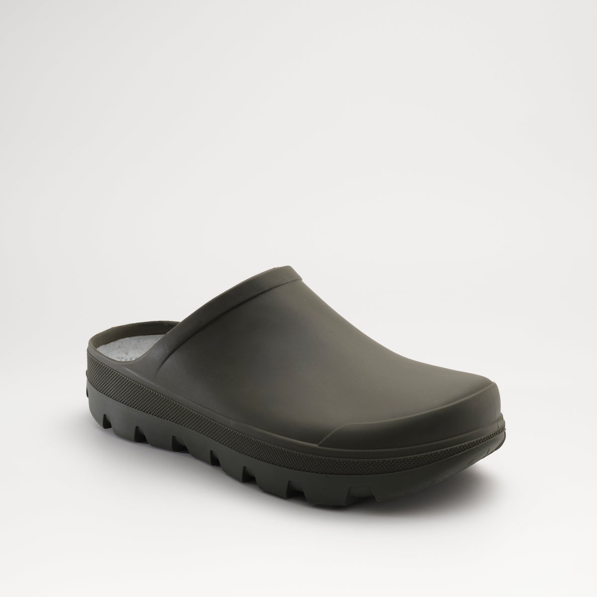 Dark Olive : Nova Unisex Waterproof Clogs - Main View
