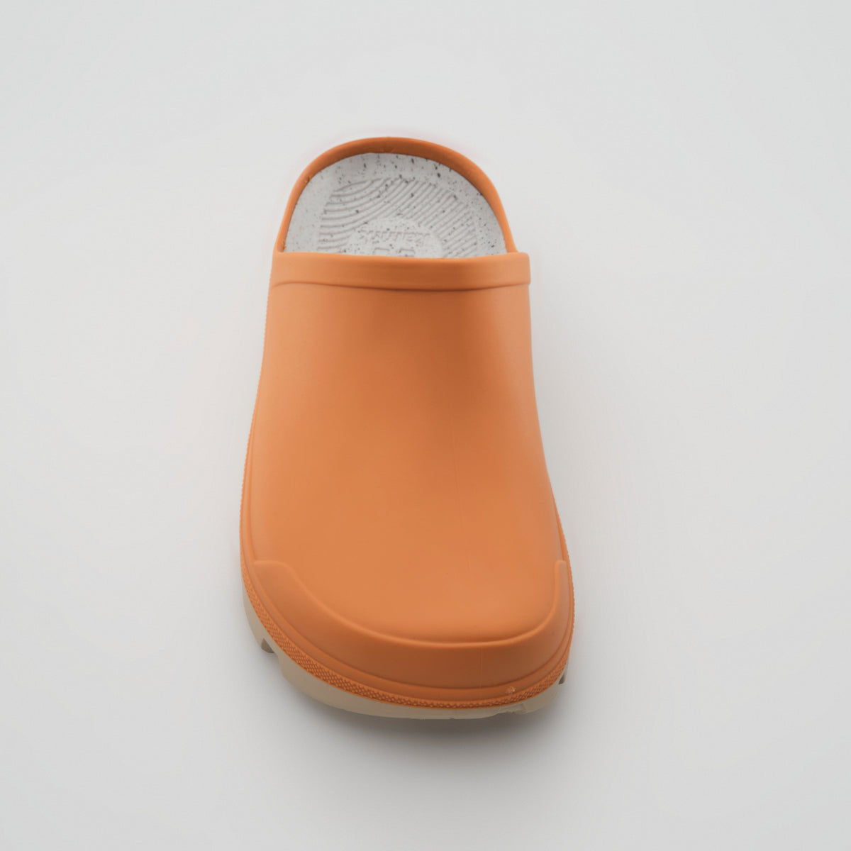 Orange-Fossil : Nova Unisex Comfort Clogs - Front View