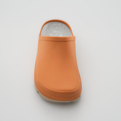 Orange-Fossil : Nova Unisex Comfort Clogs - Front View