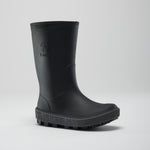 Black-Charcoal : Riptide Kids' Rain Boots - Main View