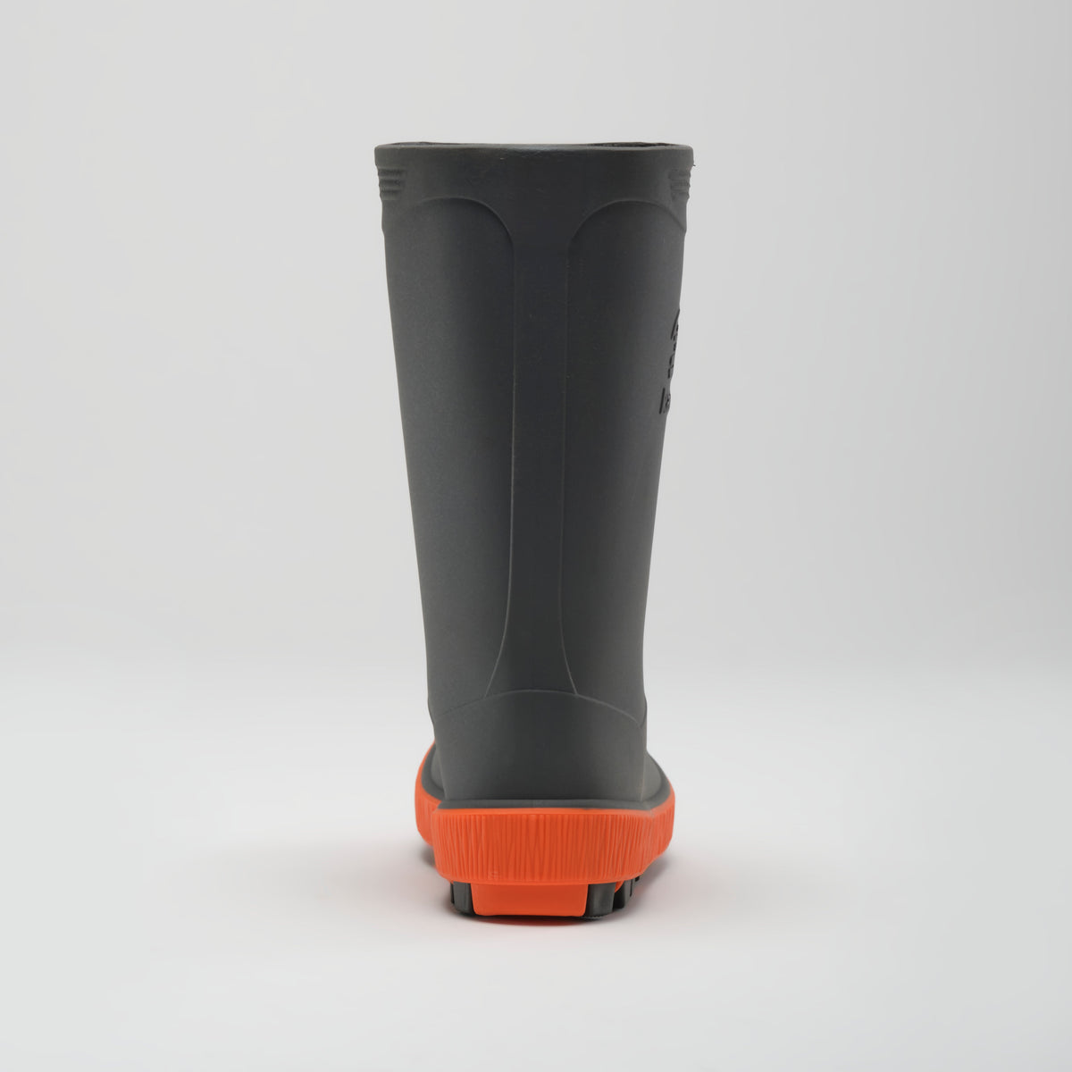 Charcoal : Riptide Kids' Rain Boots - Back View