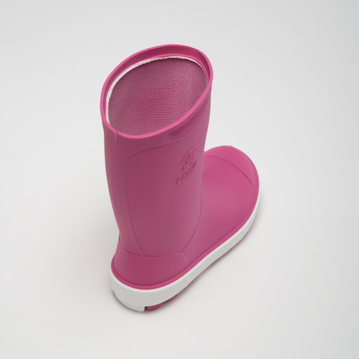 Magenta : Riptide Kids' Rain Boots - Top View