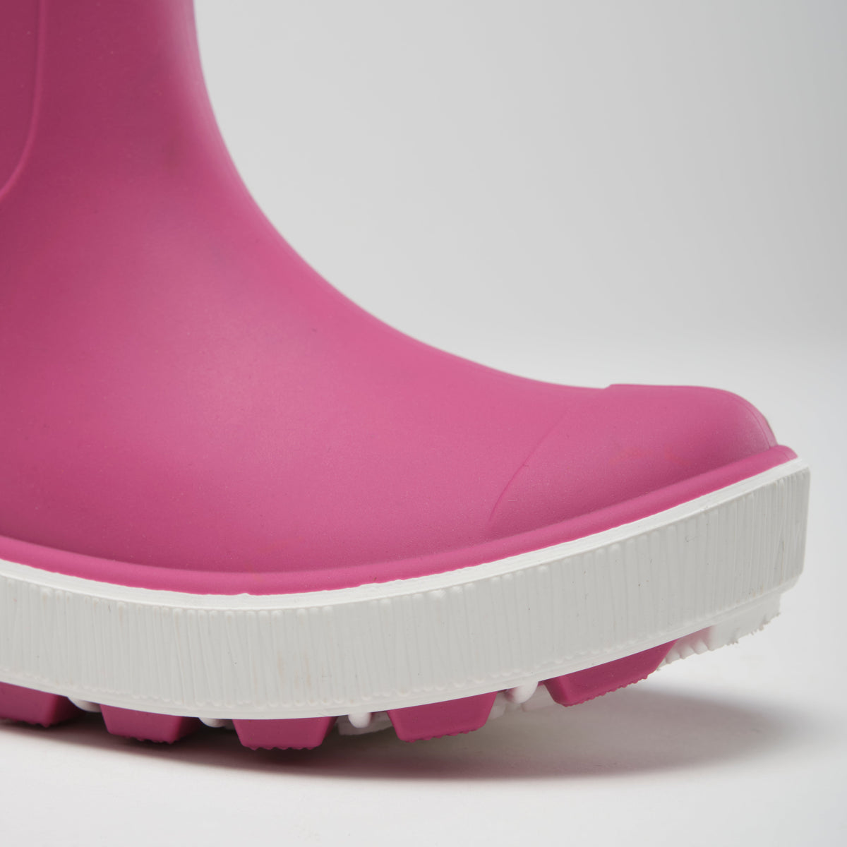 Magenta : Riptide Kids' Rain Boots - Side View Close-up