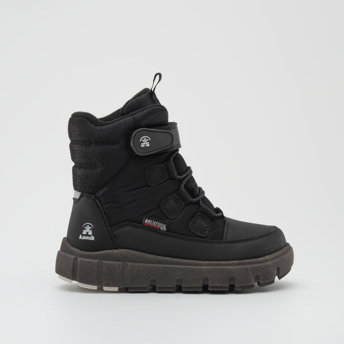 Black : Seeker Kids Winter Boots - Side View